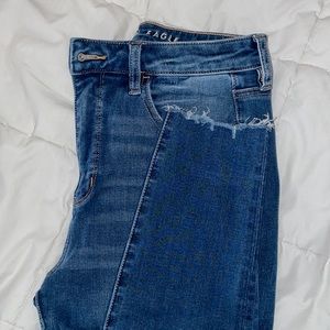 American eagle 8 short hi-rise jegging Medium blue
